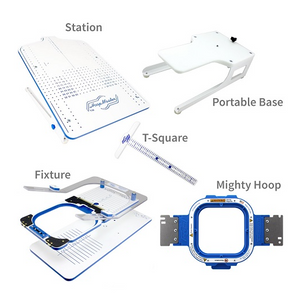 MIGHTY HOOP (5.5" X 5.5") Starter Kit for Brother PR