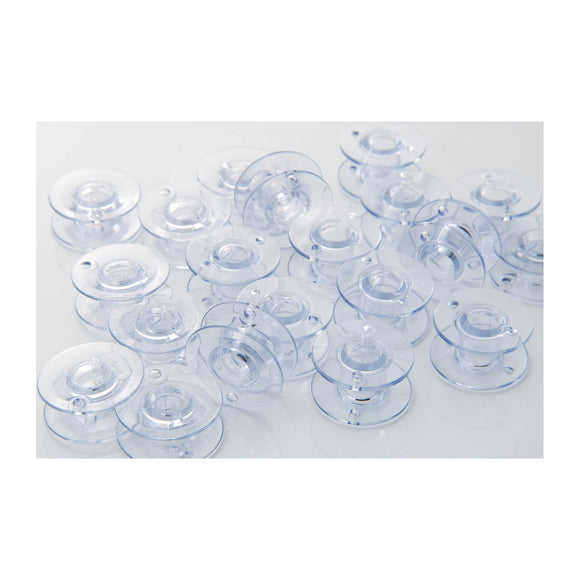 (1O pack) Clear Plastic Standard Bobbins