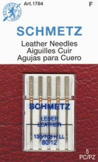 Schmetz Sewing Machine Leather Needle