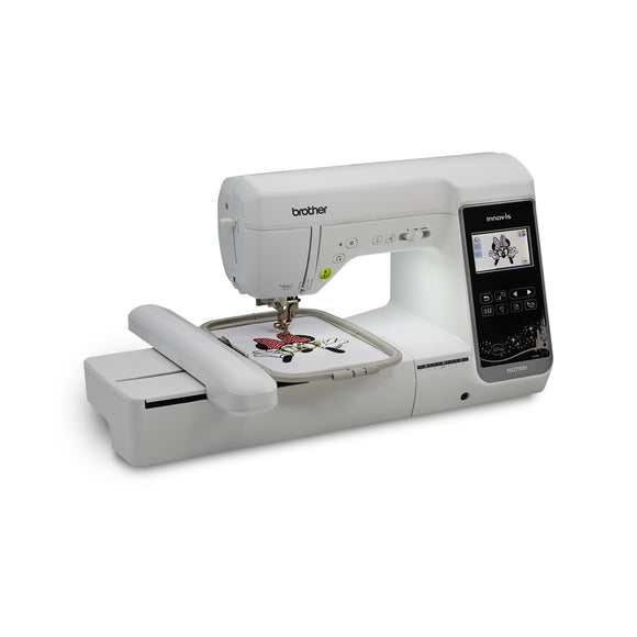 Brother Pe800 Embroidery Machine + Grand Slam Package Includes 64 Embroidery  Threads + Cap Hoop + 50,000 Designs : Target